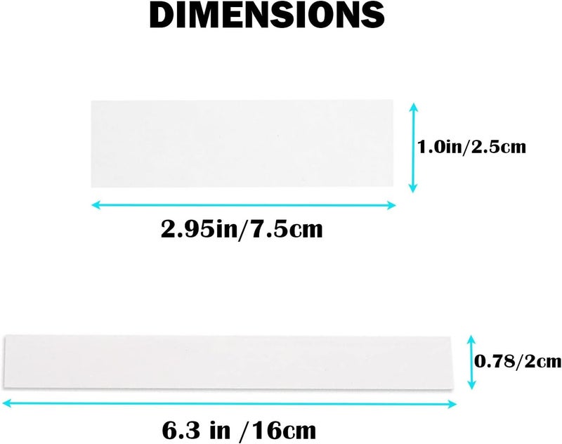 Scienfocus lab Grade 1 Chromatography Paper Strips - 1 X 3 in（300 Pcs），Clear Separation Filter Paper Chromatography Strips - Image 4